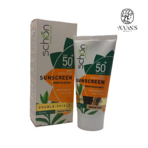 کرم ضد آفتاب دابل شیلد فاقد چربی رنگ طبیعی SPF50+ شون 50 میلی لیتر